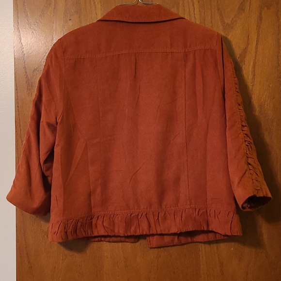 Burnt orange jacket - Picture 7 of 11